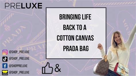 Prada Canvas Tote Makeover / Dying a canvas bag 